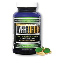 Natural Liver Cleanse Detox and Rescue Support Formula by Total Body Wellness with The Purification Power of NAC N-Acetyl-Cysteine, Silymarin (Milk Thistle), Artichoke Extract and More - 30 Servings