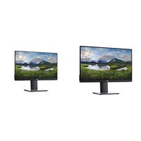 Dell P Series 21.5" Screen LED-Lit Monitor Black (P2219H) Bundle with Dell P Series 24" Screen LED-Lit Monitor Black (P2419H)