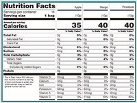 Crispy Green Freeze-Dried Fruit, Single-Serve, Tropical Variety Pack, 0.35 Ounce (16 Count)