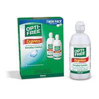 OPTI-FREE Express Multi-Purpose Disenfecting Solution, Everyday Comfort 2 x 10 FL oz