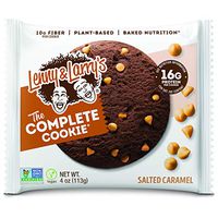 Lenny & Larry's The Complete Cookie, Salted Caramel, 4 oz (Pack of 12) Soft Baked
