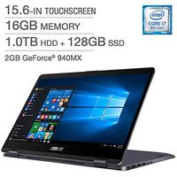 ASUS TP510UQ 2-in-1 Touchscreen 15.6" Laptop - Intel Core i7 - 2GB GeForce 940MX - Windows 10