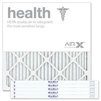 AIRx HEALTH 20x20x1 MERV 13 Pleated Air Filter - Made in the USA - Box of 6