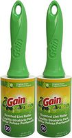 Gain Lint Roller, Scented, 90 Sheets (2 Count)