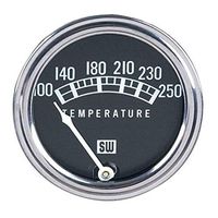 Stewart Warner 82210-72 Std Mech Water Temp Gauge-72 Inch Capillary