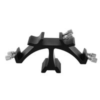 KKmoon Multifunction Fixed Three Slot Deluxe Finder Scope Dovetail Mounting Bracket Base Astronomical Telescope FinderScope Three-eye Finder Mirror Bracket Tail Plate Pointer Pen Finder Mirror Bracket