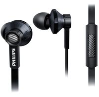 Philips TX1BK/00 Noise-Isolating in-Ear Headphones + Built-in Microphone - Black