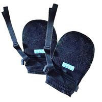 XIHAA Finger Control Mitts, Hand Infection Protectors Padded Mitts,Prevent Finger Harm Fixed Gloves for Medical Restraints Patient(1 Pair),M