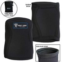 Frost Giant Fitness: Sports Knee Sleeve Compression Set of 2 | Heavy Duty Ideal for Weightlifting, Cross Fit, Bodybuilding, Exercise & Gym Workouts. (Comfortable Elastic Support for Men & Women), XL