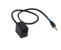 SinLoon RJ9 4P4C to 3.5mm Telephone Converter Cable Smartphone 3.5mm Male 4Pin Microphone to Headset RJ9 Female Adapter Extension Adapter Cable for Cisco, Avaya-0.5M