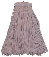 Zephyr 20020 Shineup 4-Ply Cotton 20oz Screwflat Cut End Mop Head (Pack of 12)