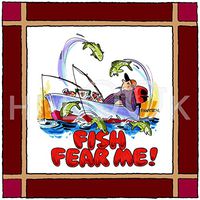 Hi-Look Microfiber Cleaning Cloth - Fish Fears Me!