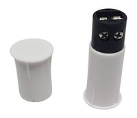 3 White Recessed Screw Terminal Block Door Contacts NC Alarm Door Window Sensors with Magnetic Reed Switch. These ¾" Door Contact Position switches (DCS) Work with All Burglar Alarm Systems