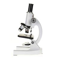 2000X Monocular Microscope Metal Student Biological Microscope for Animal and Plant Blood Analysis Instrumen
