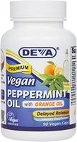 Deva Nutrition Vegan Peppermint Oil Delayed Release Capsules, 90 Count by Deva Nutrition