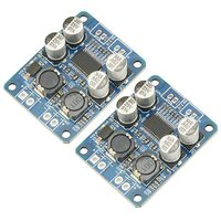 XLX 2PCS TPA3118 PBTL Single Channel Digital Audio Power Amplifier Board Module 1X60W DC 12V-24V Converter for Audio System DIY Speakers