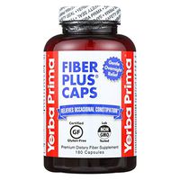 2Pack! Yerba Prima Fiber Plus Caps - 625 mg - 180 Capsules