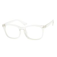 MAGIC JING Blue Light Blocking Computer Game Glasses Anti Glare UV Protection Rectangle Eyeglasses for Men and Women (19002clear)