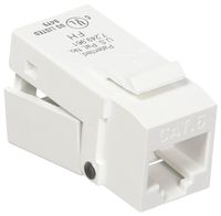 Platinum Tools EZ-SnapJack Cat6, White