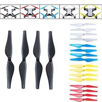 DJI/Ryze Tech Tello Accesssories 20pcs 5 color Quick-Release Propellers Props (4pcs Black, 4pcs White, 4pcs Red, 4pcs Yellow, 4pcs Blue)