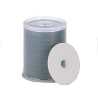 Primera 53382 Tuffcoat Plus DVD-R Media 100 Pack - White Printable