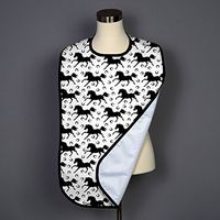 Stallions and Horse Shoes Adult Bib - Covered with Care - 5 Pack