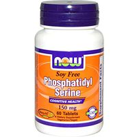 NOW FOODS SPO Phosphatidyl Serine Soy-Free 150 Mg, 60 CT