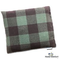 Microwaveable Heating Pad (Dark Green Plaid)