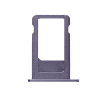 Ewparts for iPhone 6S SIM Card Tray Replacement +EWPARTS Cloth +Ejack Pin (Grey(Black))