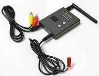 HKSUNKIN 5.8G 40CH FPV Wireless AV Video Receiver W/Led Channel Display Rc832 for RX -90dBm