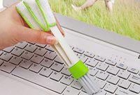 Blinds Duster Window Blind Cleaner Duster Brush, Car Window Leaves Blinds Cleaner Duster Pocket Brush, Keyboard Dust Collector Computer Clean Tools