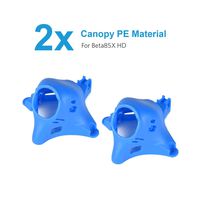 BETAFPV 2pcs Turtle V2 FPV Canopy PE Blue for Turtle V2 Camera Beta85X HD Beta75X HD Cine Whoop Racing Drone