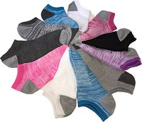 Sport Essentials 11 Pairs Girl's Socks - Multi-color (Shoe Size: 10-4)