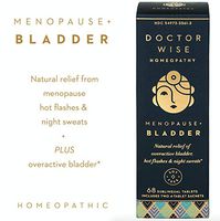 Menopause Natural Homeopathic Relief of Overactive Bladder, Hot Flashes and Night Sweats, Doctor Wise Menopause Bladder by Hyland's, 68 Quick Dissolving Tablets