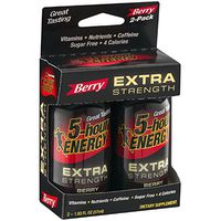 5 Hour Energy Extra Strength Liquid Energy Shot Berry 4 oz ( Pack of 2)