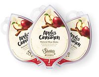 Apples & Cinnamon All Natural Soy Wax Melts 3 Pack - 3 Highly Scented 3 Oz. Bars - Made with Responsibly Sourced Soy and Essential Fragrance Oils - Phthalate & Paraffin Free, Vegan, Non-Toxic