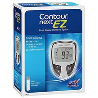 Contour Next EZ Blood Glucose Monitoring System Including 10 Tests Strips (06/31/2020)