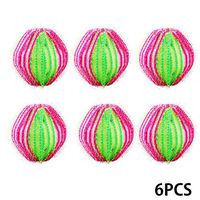 Zebery Dryer Balls Washer - Non-Toxic Reusable Dryer Balls Washer and Dryer Ball Remove Long Hair 6/12/18 Packs