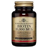 Solgar – Biotin 10,000 mcg, 60 Vegetable Capsules