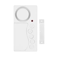 Wsdcam Door and Window Security Alarm Wireless Time Delay Alarm Magnetic Triggered Door Open Chime for DIY Home Security, Loud 108 dB