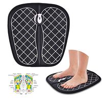 Lzour EMS Foot Massage Mat, Foot Massager for Promoting Blood Circulation Relaxing Pressure Muscle Pain Relief