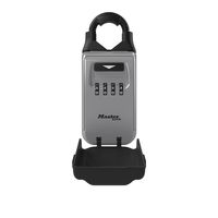 Master Lock 5420D Set Your Own Combination Portable Lock Box with Adjustable Shackle, 6 Key Capacity