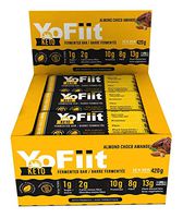 Keto Bars for Low Carb Diet Fans. 2g of Net Carbs. Gluten & Dairy Free Snacks w/Plant Based Protein. Almond-Chocolate Flavor (12 Pack)