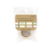 Midori Paper Message Sticker Seal Label Style, 90 Stickers (84688006)