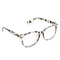 Cyxus Blue Light UV Filter Glasses Spring Hinge Anti Eye Strain, Leopard Print Frame