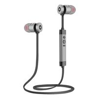 GBSELL Bluetooth Wireless In-Ear Stereo Headphones Waterproof Sports Running Headphones (Gray)
