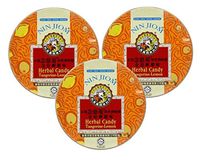 Nin Jiom Herbal Candy- 3 Tins (Tangerine-Lemon)