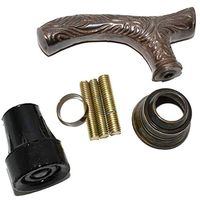 Eve.Store Antique Victorian Handle Wooden Vintage Style Walking Stick Cane Designer