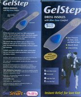 GelStep Thin Dress Insole with Ball-of-Foot Pad - Large