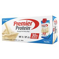 Premier Protein High Protein Shake, Vanilla (11 fl. oz, 12 Pack) (Pack of 2)